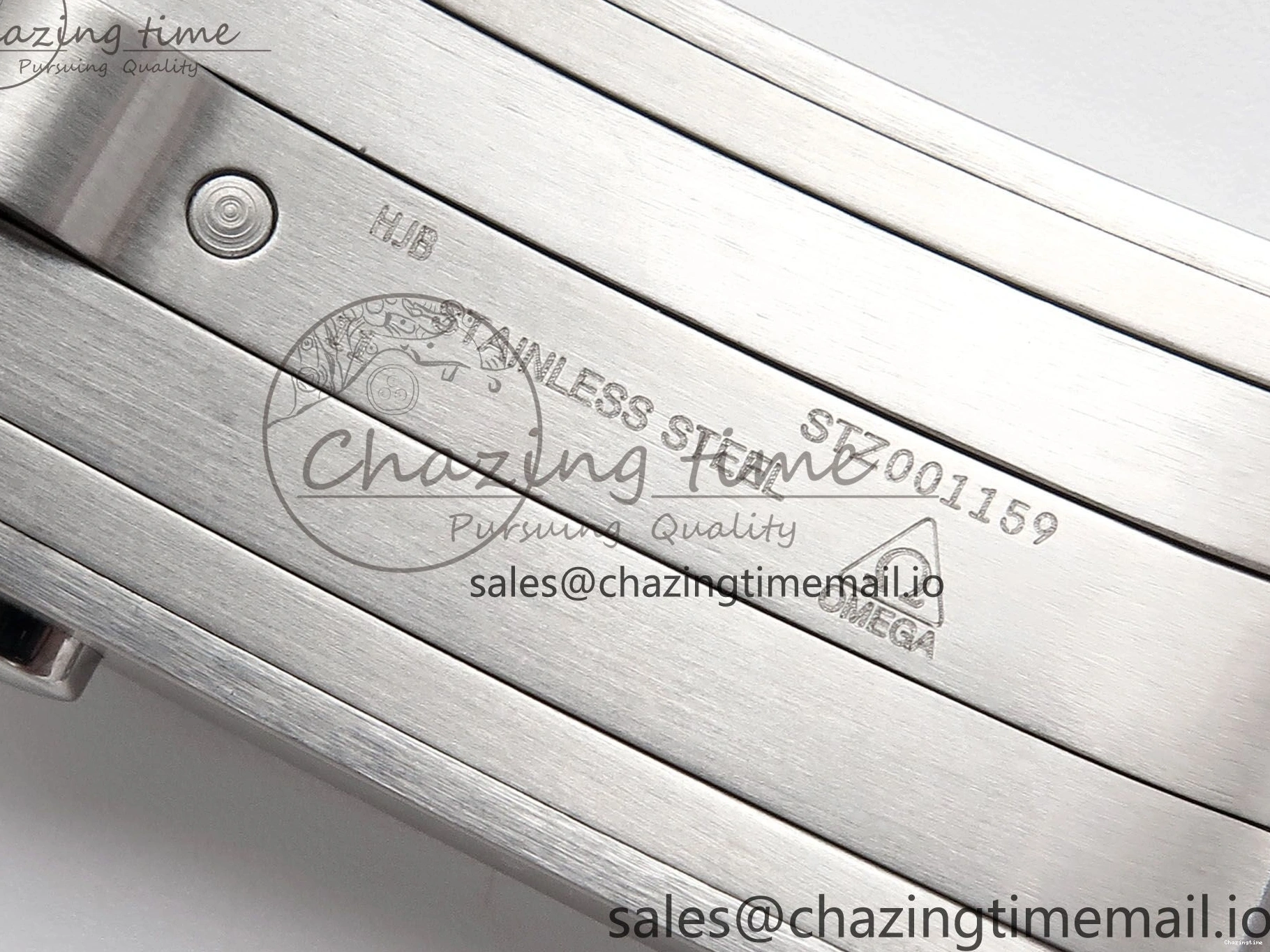 0111 Seamaster 300m Chrono SS YG OMF 1:1 Best Edition Blue Dial on SS YG Bracelet A Popular 7685